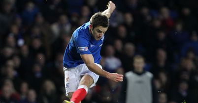 Andy Little: Hat-trick at Ibrox on Saturday